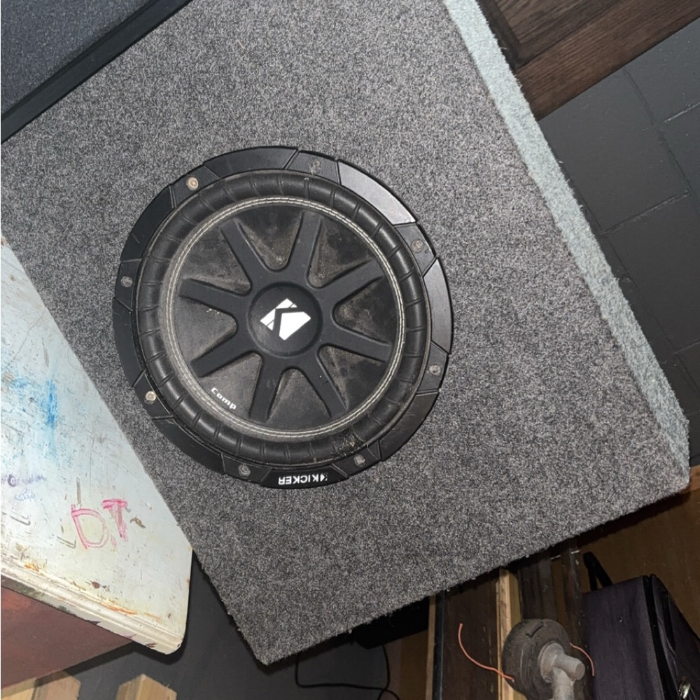 Kickers Black Car Subwoofer